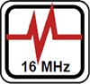 Полоса пропускания 16 MHZ