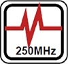 Полоса пропускания 250 MHZ