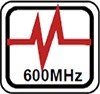 Полоса пропускания 600 MHZ